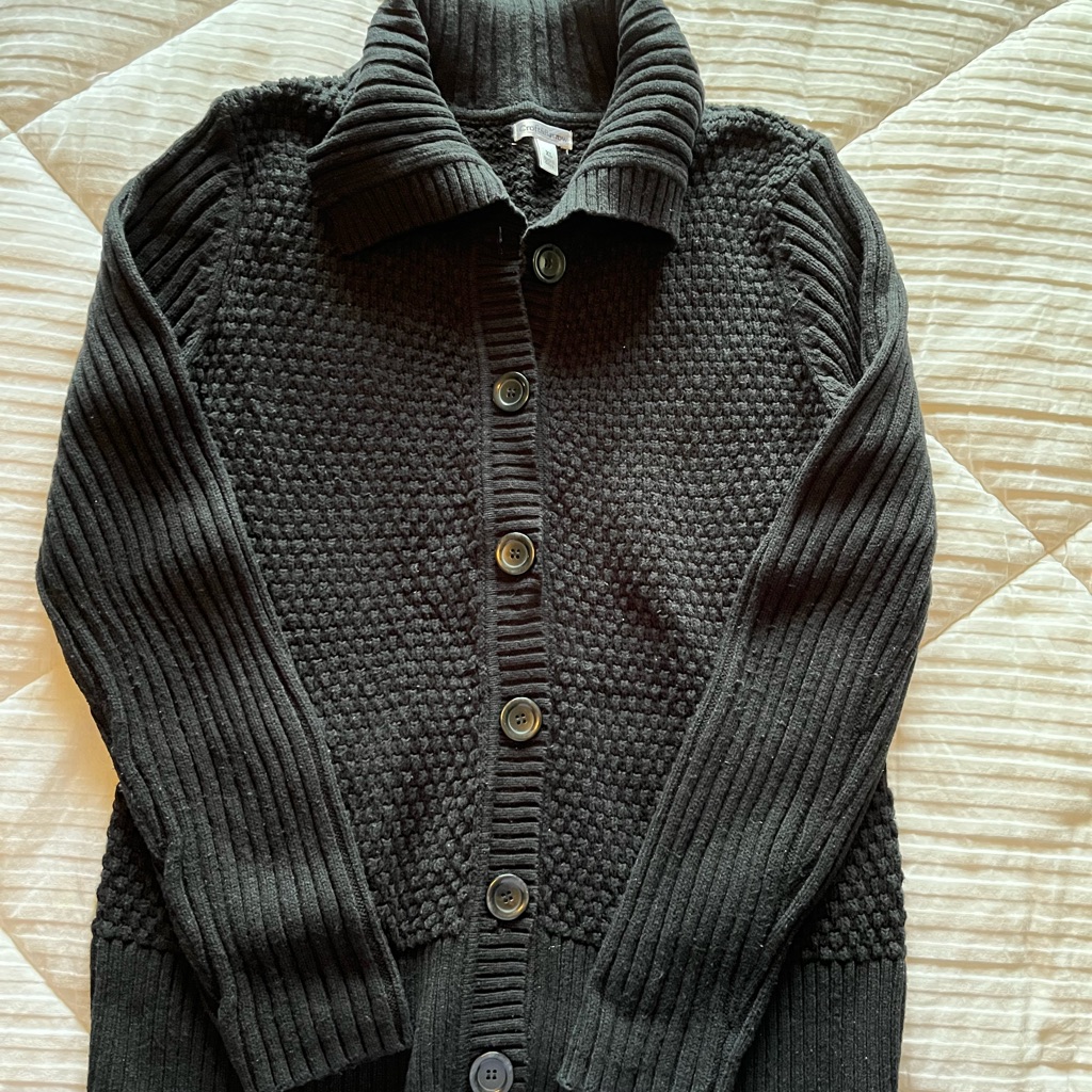 Button Down Cardigan.